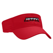 Jetski Embroidered Cotton Twill Sun Visor