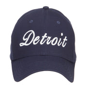 City of Detroit Embroidered Cotton Cap