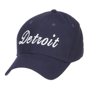 City of Detroit Embroidered Cotton Cap