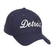 City of Detroit Embroidered Cotton Cap