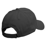 Fight for Cancer Day Embroidered Low Profile Organic Cotton Cap - Black OSFM