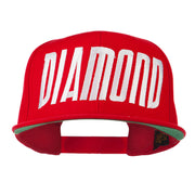 Diamond Embroidered 6 Panel Cap