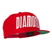 Diamond Embroidered 6 Panel Cap