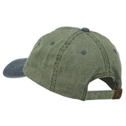 Movie Director Embroidered Washed Two Tone Cap