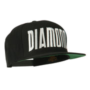 Diamond Embroidered 6 Panel Cap