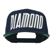 Diamond Embroidered 6 Panel Cap