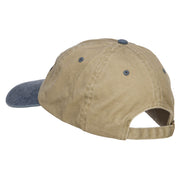 Movie Director Embroidered Washed Two Tone Cap