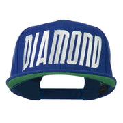 Diamond Embroidered 6 Panel Cap