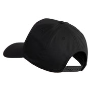 USS Missouri BB 63 Blue Patched Solid Cotton Twill 5 Panel Prostyle Snap Cap - Black OSFM