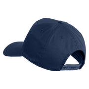 USS Missouri BB 63 Blue Patched Solid Cotton Twill 5 Panel Prostyle Snap Cap - Navy OSFM