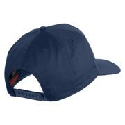 USS Missouri BB 63 Blue Patched Solid Cotton Twill 5 Panel Prostyle Snap Cap - Navy OSFM