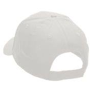 Rainbow Jesus Fish Christian Patched Low Profile Cap - White OSFM