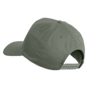 USS Missouri BB 63 Blue Patched Solid Cotton Twill 5 Panel Prostyle Snap Cap - Grey OSFM