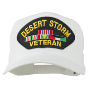 Desert Storm Veteran Patched Cotton Twill Cap