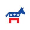 Democratic Donkey Symbol Heat Transfers Sticker