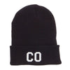 CO Colorado State Embroidered Cuff Beanie