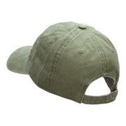 Daddy Fishing Tackle Embroidered Washed Cotton Cap