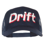 Drift Racing Embroidered Mesh Cap