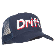 Drift Racing Embroidered Mesh Cap