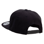 Yeah Yeah Logo Embroidered Wool Blend Prostyle Snapback - Black OSFM