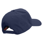 Star Army Veteran Embroidered Solid Cotton Twill Pro Style Cap - Navy OSFM