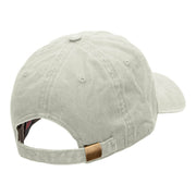 Daddy Fishing Tackle Embroidered Washed Cotton Cap