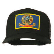 Idaho State Flag Patched Mesh Cap