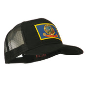 Idaho State Flag Patched Mesh Cap