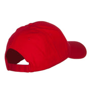 Derby Race Fire Patched Cotton Cap