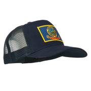 Idaho State Flag Patched Mesh Cap