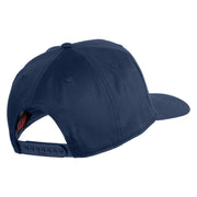 USS Iowa BB 61 Blue Patched Solid Cotton Twill 5 Panel Prostyle Snap Cap - Navy OSFM