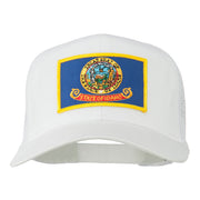 Idaho State Flag Patched Mesh Cap