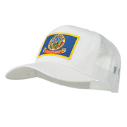 Idaho State Flag Patched Mesh Cap