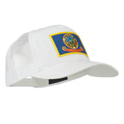 Idaho State Flag Patched Mesh Cap