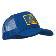 Idaho State Flag Patched Mesh Cap