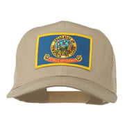 Idaho State Flag Patched Mesh Cap