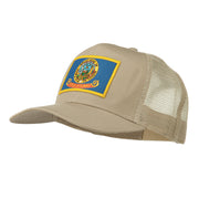 Idaho State Flag Patched Mesh Cap