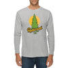 Redwood National Park Graphic Long Sleeve Crewneck Tee - Heather-Grey XS