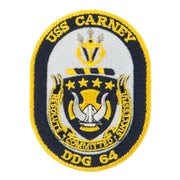 USS CG DDG Twisted Rope Military Patches