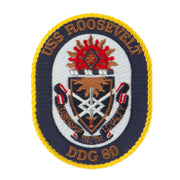 USS CG DDG Twisted Rope Military Patches