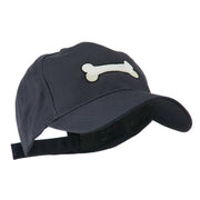 Dog Bone Shape Embroidered Cap