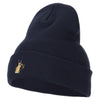 Great Dane Head Embroidered Long Beanie