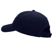 Dual Rings Embroidered Low Profile Dyed Cotton Twill Cap