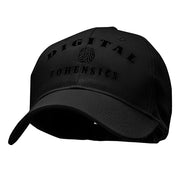 Digital Forensics Embroidered Solid Cotton Twill Strap Cap