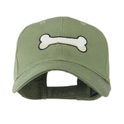 Dog Bone Shape Embroidered Cap