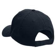 Food Pretzel Icon Embroidered Solid Cotton Twill Low Profile Cap