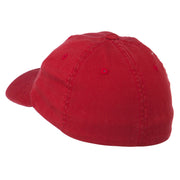 Daddy's Girl Embroidered Youth Flexfit Garment Washed Cap