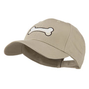 Dog Bone Shape Embroidered Cap