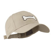 Dog Bone Shape Embroidered Cap