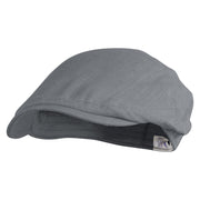 Great Job Embroidered Men's Linen Ivy Cap - Slate S-M